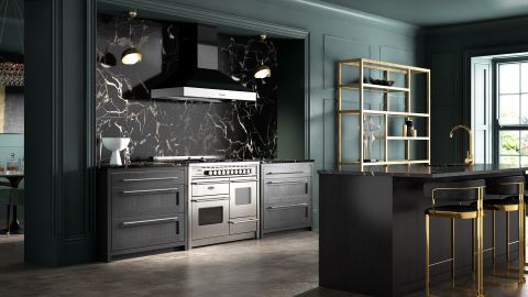 Delphi Range Cooker in a modern kitchen